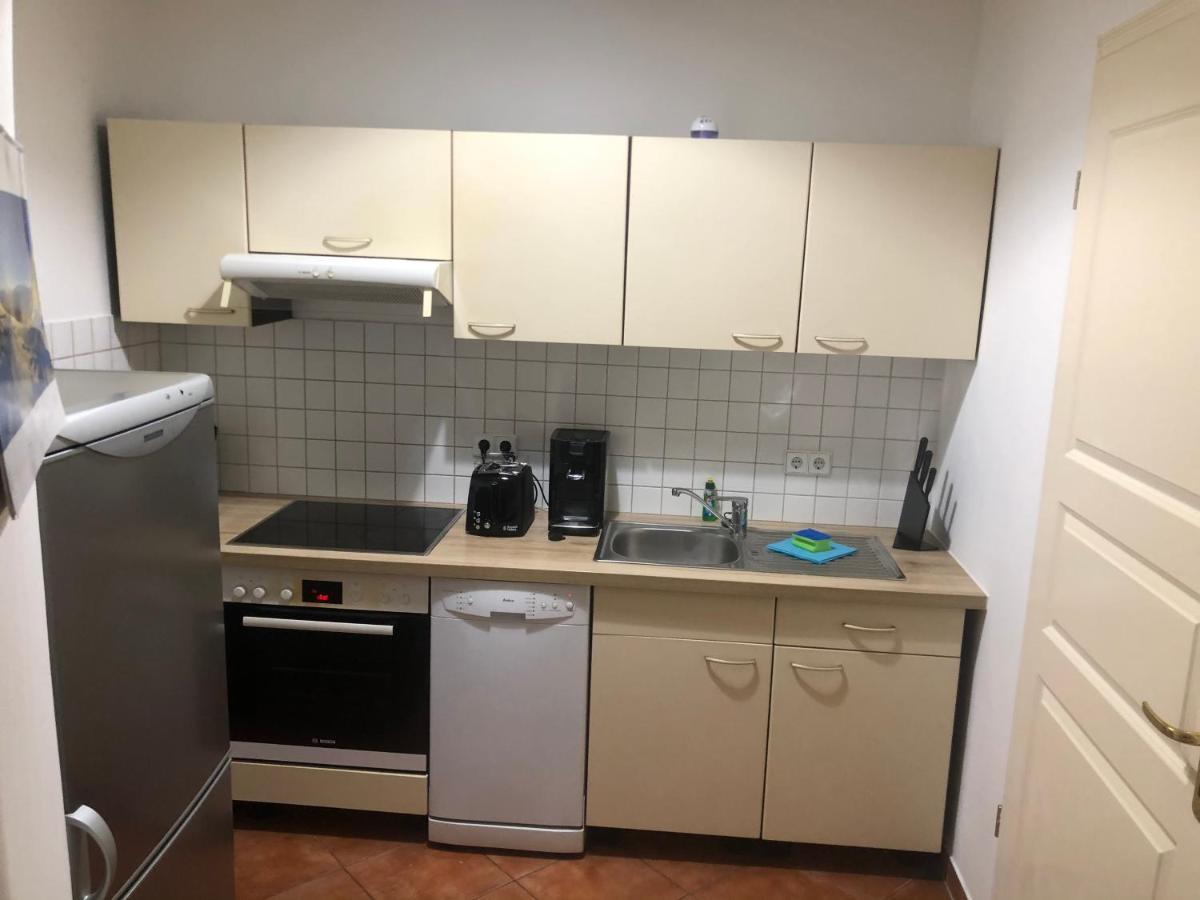 Appartement Möwe mit 2 Zimmer im Zentrum Potsdams direkt an der Havel Exterior foto